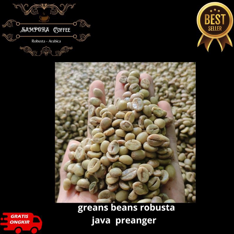

greans beans robusta java preanger sortasi grade 1
