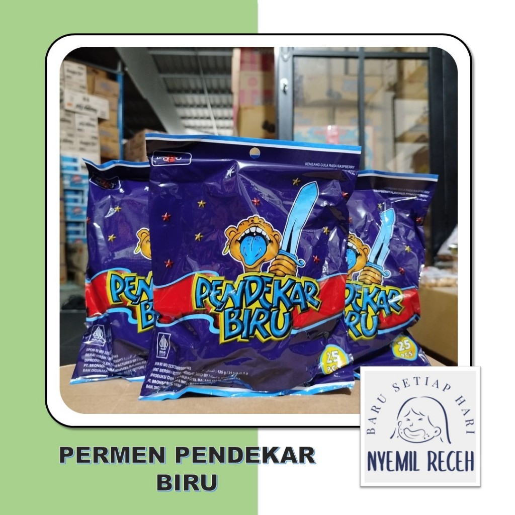 

Permen Pendekar Biru Zak Isi 25 Bronson Permen Jadul Cocok Untuk Bingkisan Ulang Tahun