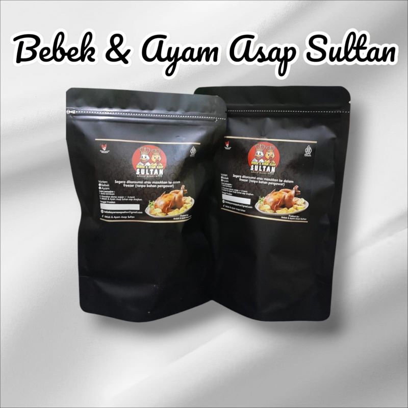 

PAKET HEMAT 2 Pack Smoked Duck / Bebek Asap Bumbu Hitam Pedas