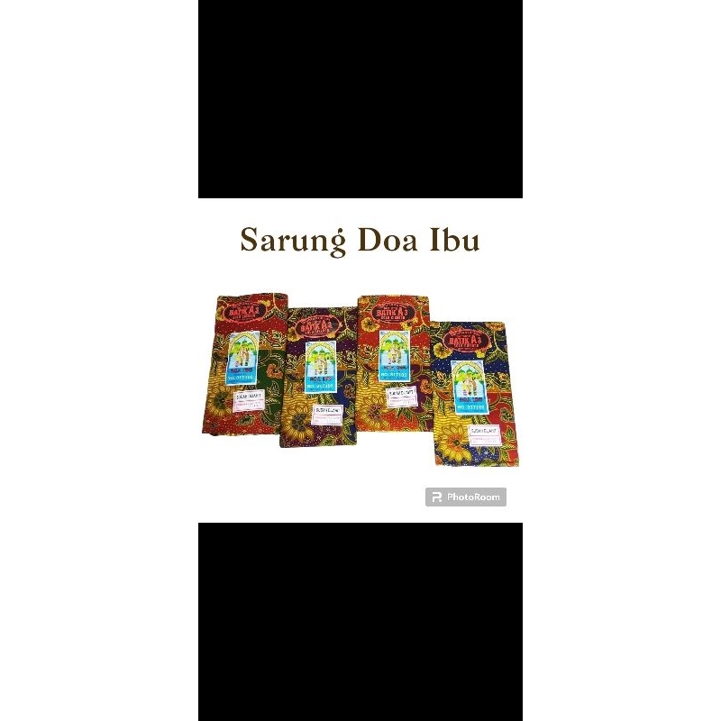 Sarung batik doa ibu