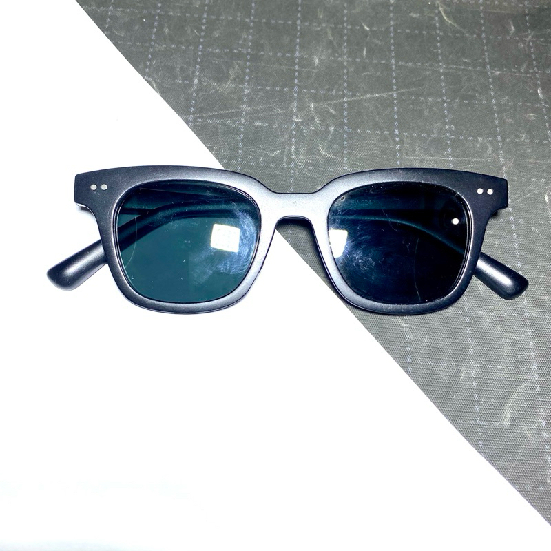 FW524 sunglasses kaca mata hitam ( Lensa Asli Kaca) kece keren kacamata pria hitam vincent