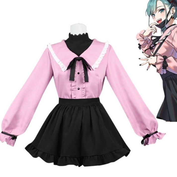 kostum cosplay Miku vampire