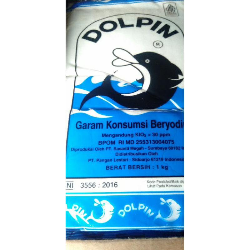 

garam dolphin 1 kg ( 1 bgks )