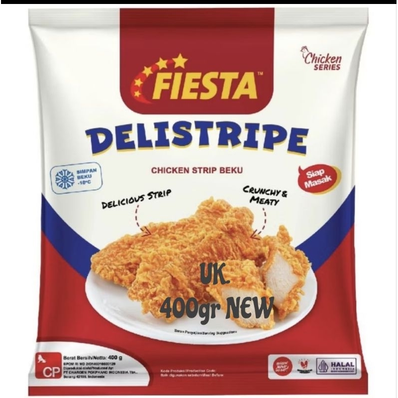 

FIESTA DELISTRIPE / CHICKEN STRIP 400gr New