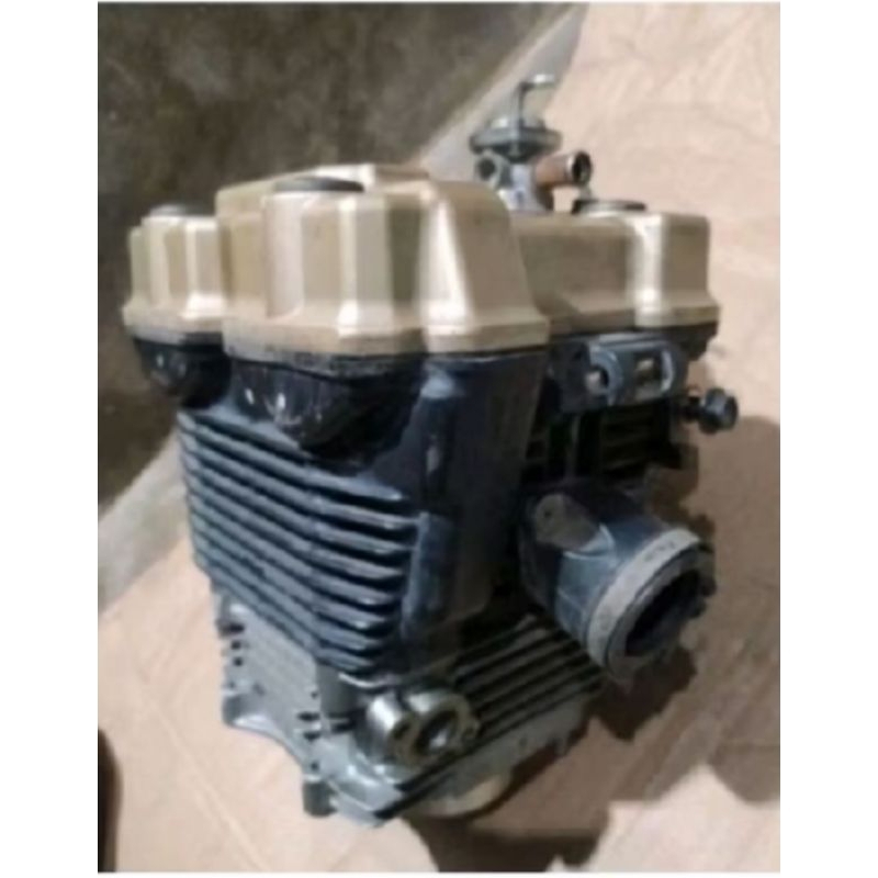 BLOK HEAD BLOK KLEP ISIAN SUZUKI SATRIA FU 150 asli original second cabutan adem