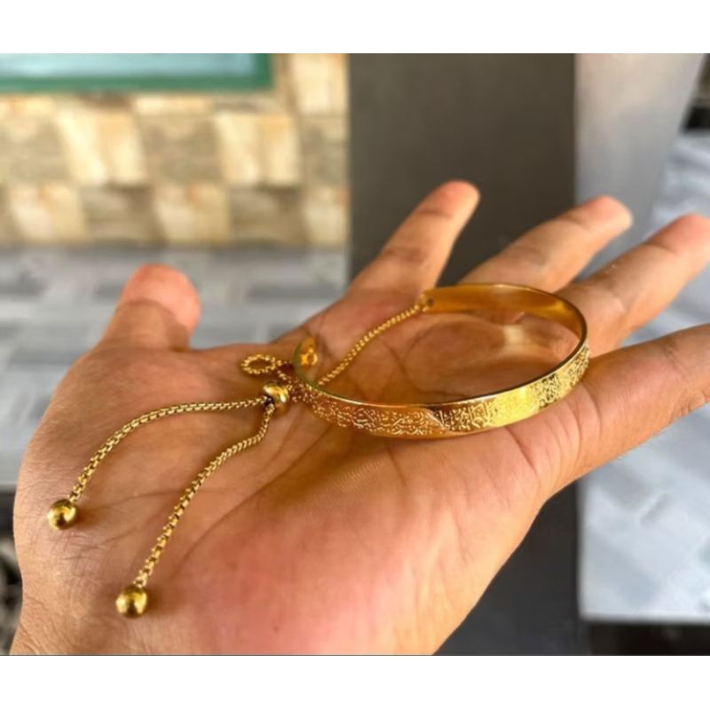 RF Jewelry - Gelang ayat kursi Gelang titanium custom Gelang serut