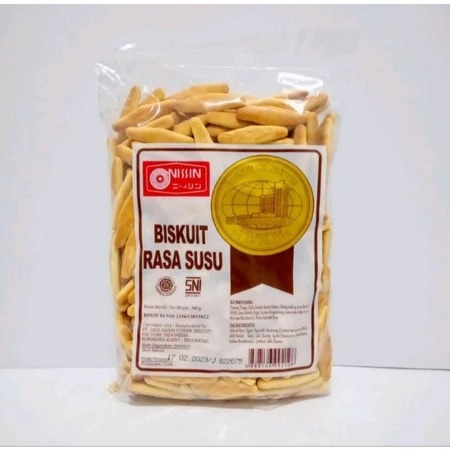 

NISSIN FRYCHIPS 300GR - Biskuit Stik Rasa Susu