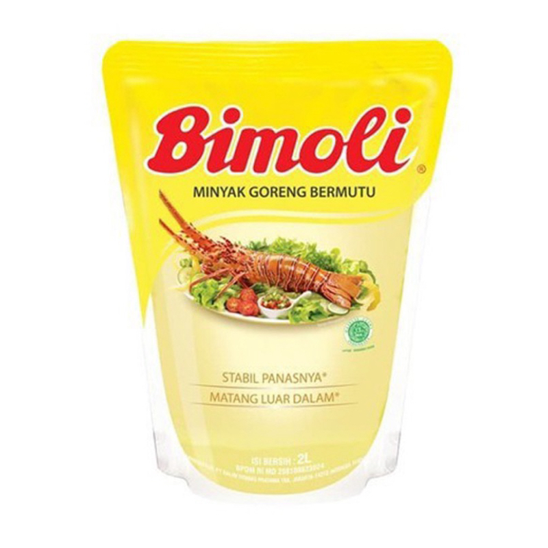 

Bimoli minyak goreng pouch 2 liter