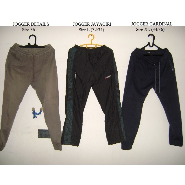 Celana Panjang Jogger Cardinal , Details , Jayagiri
