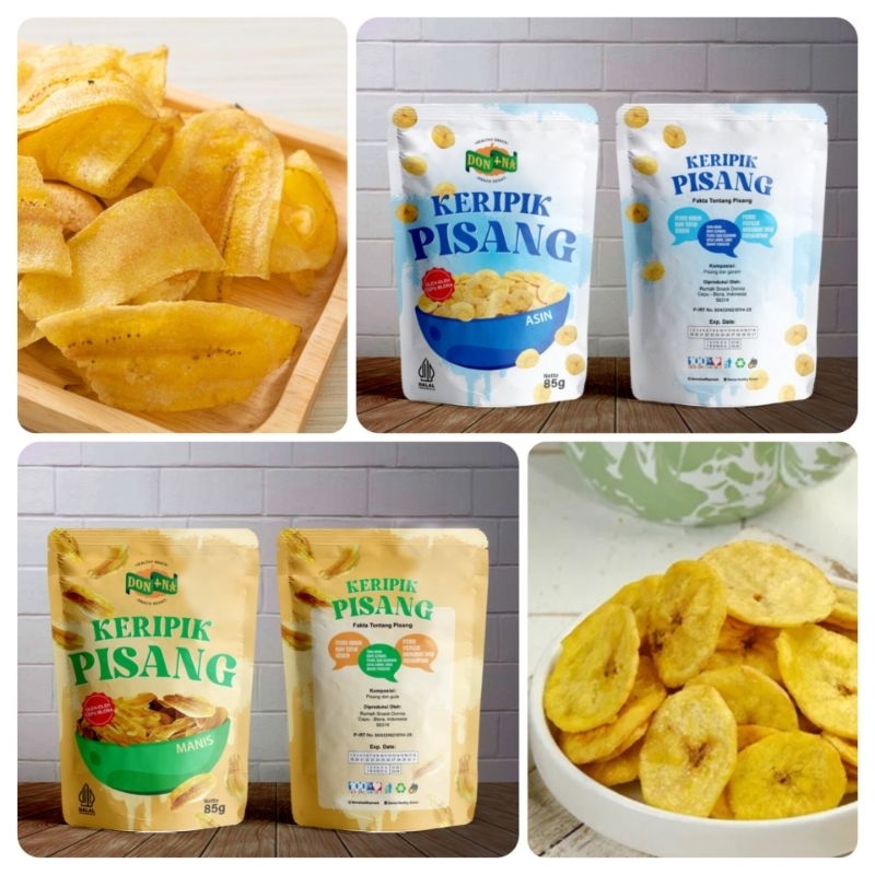 

Keripik Pisang DONNA Healthy Snack Oleh-oleh dari Cepu Blora