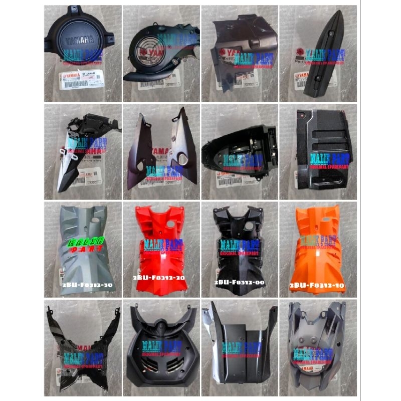 COVER BODY KASAR X-RIDE 115  X RIDE 115 2013-2016 ORIGINAL YAMAHA