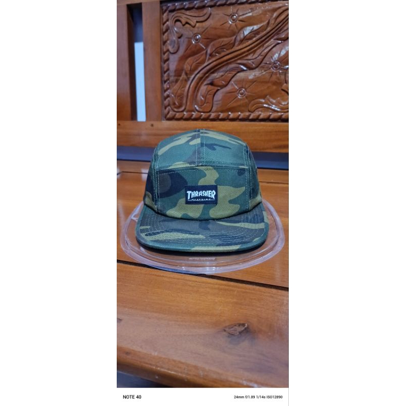 topi thrasher 5 panel camo original second
