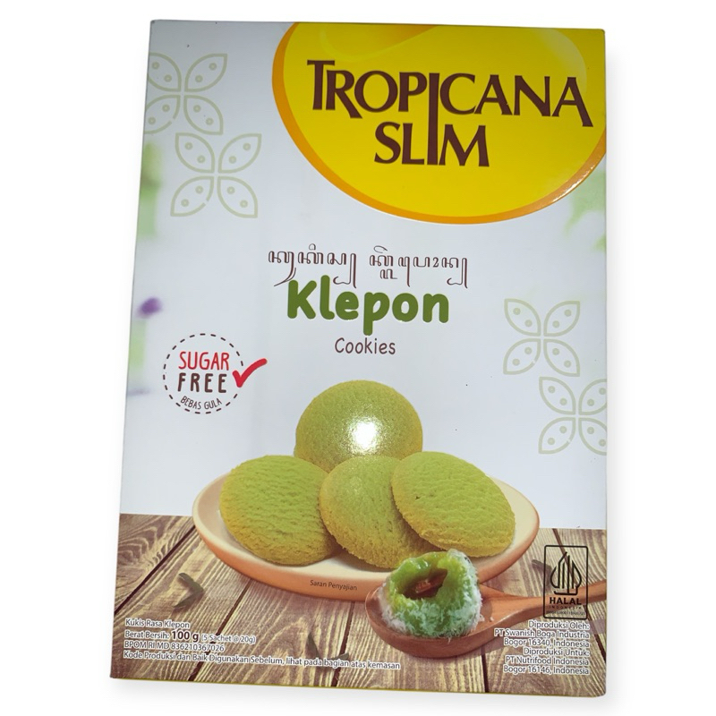 

Tropicana Slim - Klepon Cookies Sugar Free (100g)