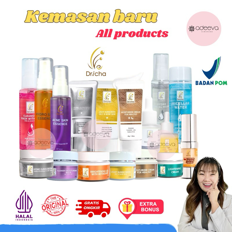 Dricha DRICHA skincare by dr ika PERAWATAN KULIT NEW