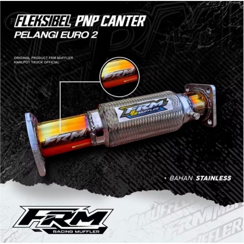 FLEKSIBEL NGIR PNP CANTER ENGKEL ORIGINAL FRM MUFFLER