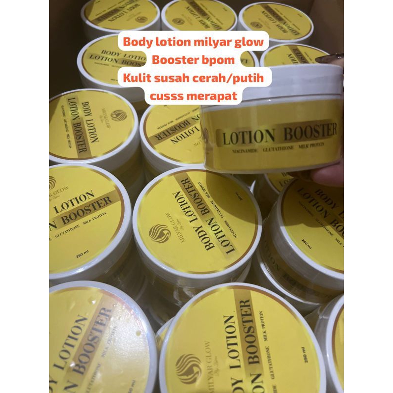 HB BOOSTER MILYAR GLOW BPOM BY ZAHRA COSMETIC