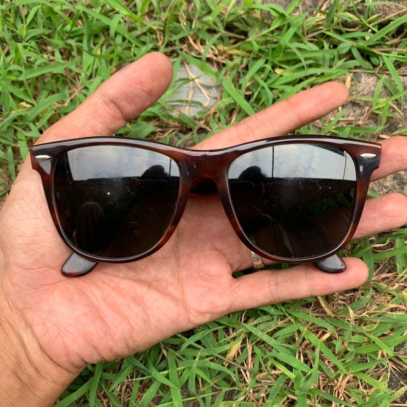 Kacamata Rayban wayfarer BL USA original sz 54