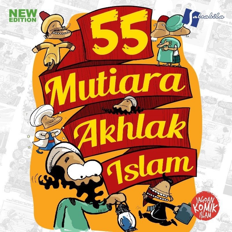 Buku Komik 55 Mutiara Akhlak Islam
