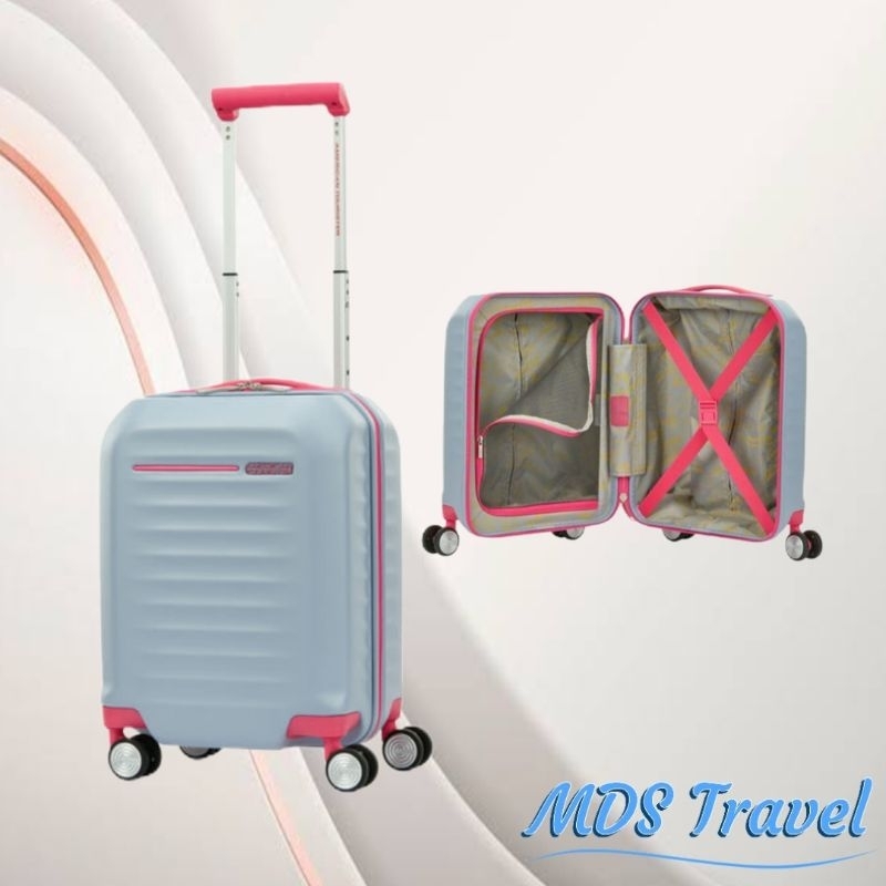 Koper American Tourister Frontec size 17 inch Original