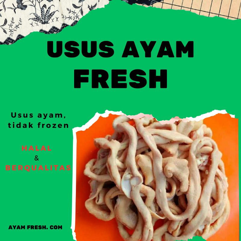 

Usus Ayam Fresh