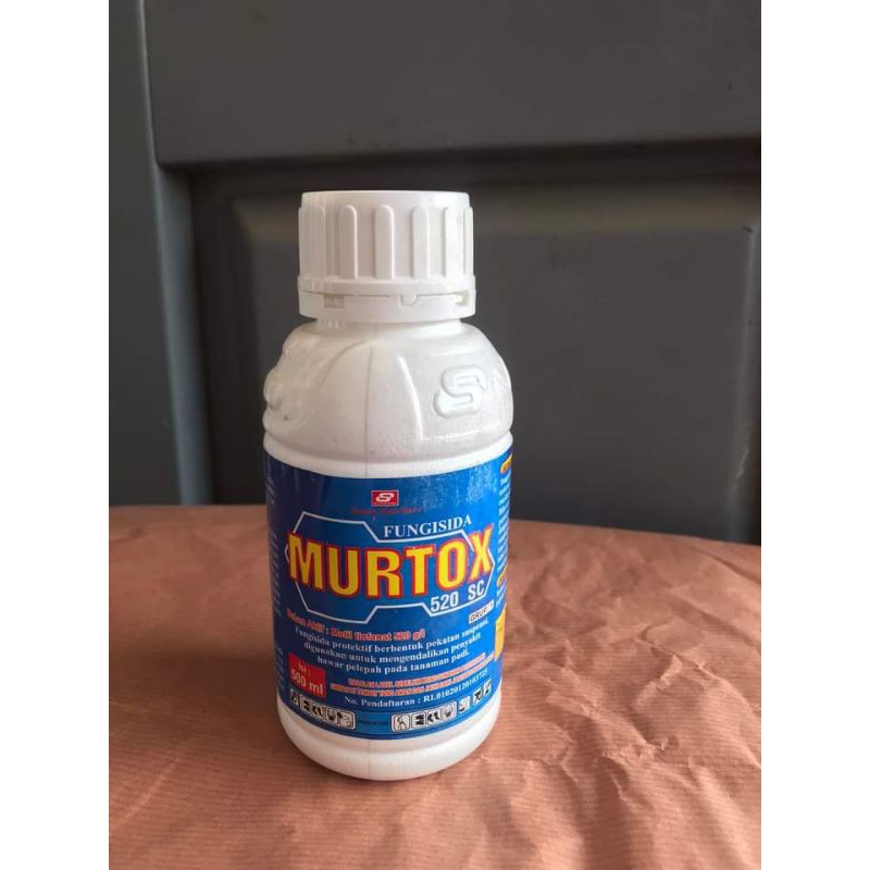 fungisida Murtox 520 SC bahan aktif Metil tiofanat (kemasan 500 ml)