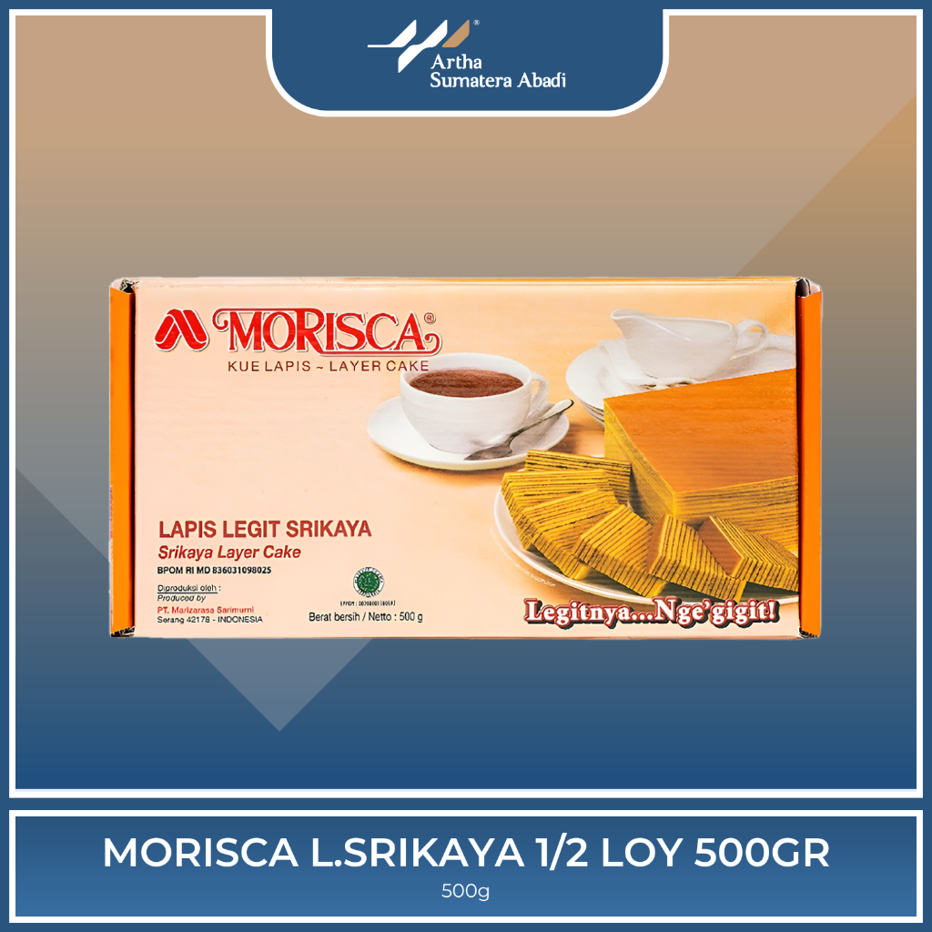 

MORISCA SRIKAYA LAYER CAKE 1/2 LOY 500GR