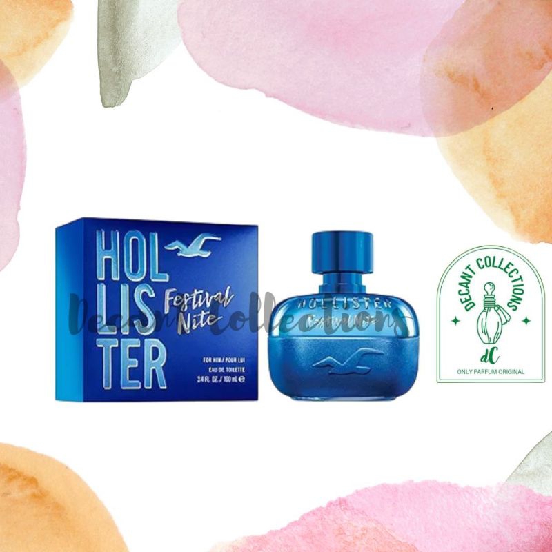 Parfum Pria Original Hollister Festival Nite for Him EDT