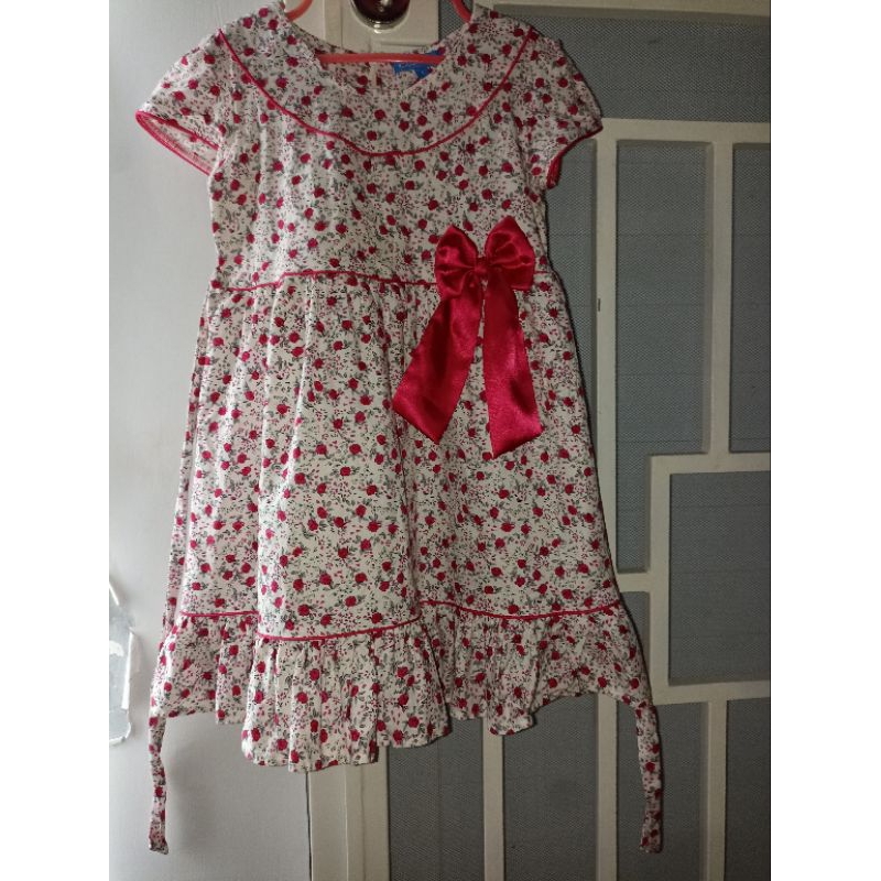 dress anak kidz too size 5 preloved/bekas