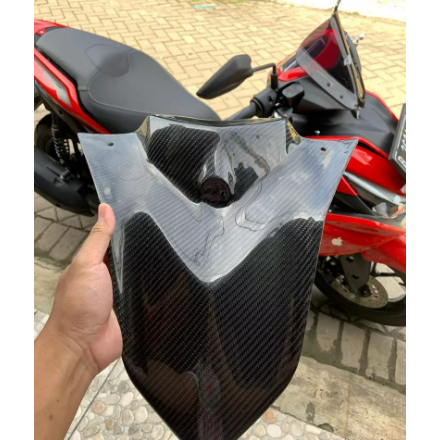 Dasi Depan Yamaha Aerox New Carbon Kevlar Forged