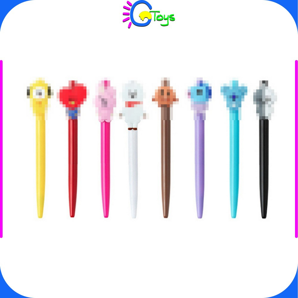 

CR-A11 Pena Gel Pen Bangtanboy Pulpen Mekanik Karakter Alat Tulis Stationary