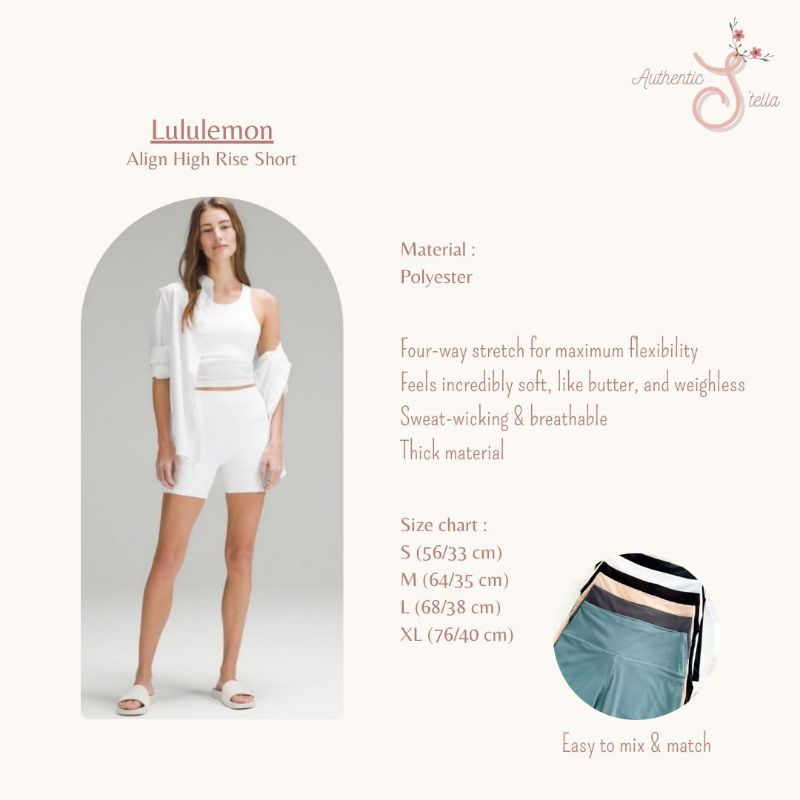 Lululemon Align High Rise Short
