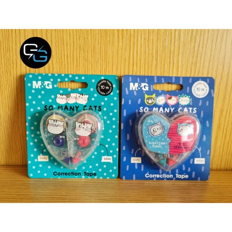 

Corretion Tape Cute Heart Shape M&G So Many Cats