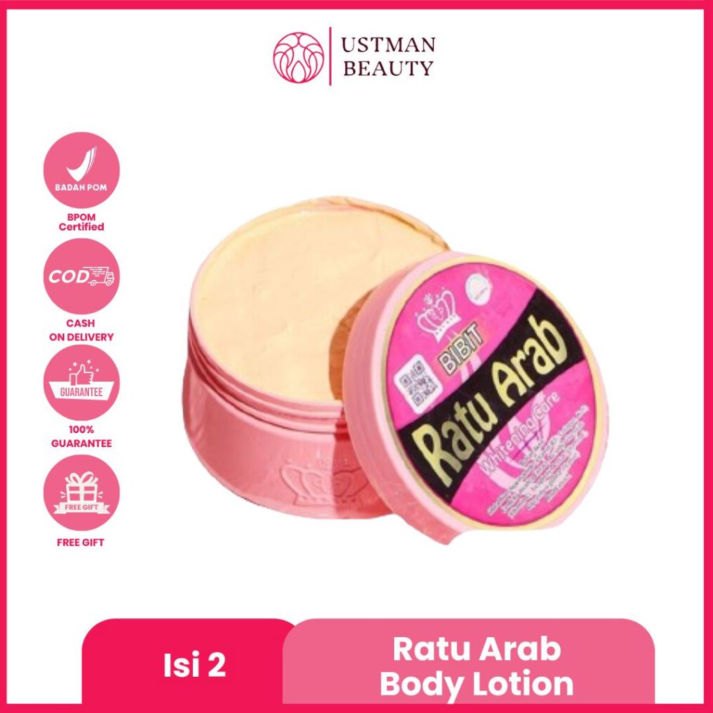 Bibit Ratu Arab Original Isi 250gr Bibit Pemutih Whitening Care Lotion Pemutih Tubuh Mencerahkan