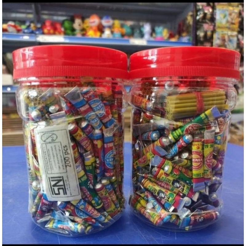 balon tiup jadul 1toples isi 200 pcs sudah dilengkapi pipet ya