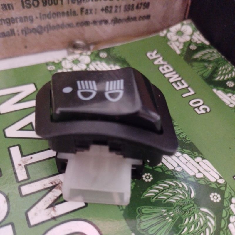 tombol saklar lampu dim on off 3 titik 3 fungsi motor beat fi vario revo fi