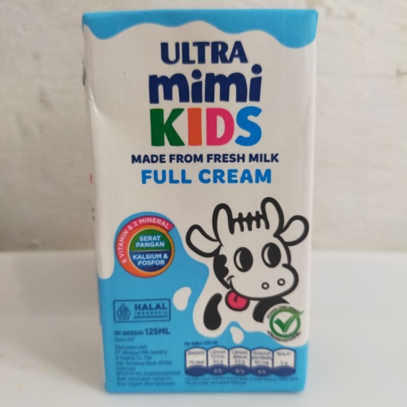 

SUSU ULTRA MIMI KIDS UHT FRESHMILK 125ml