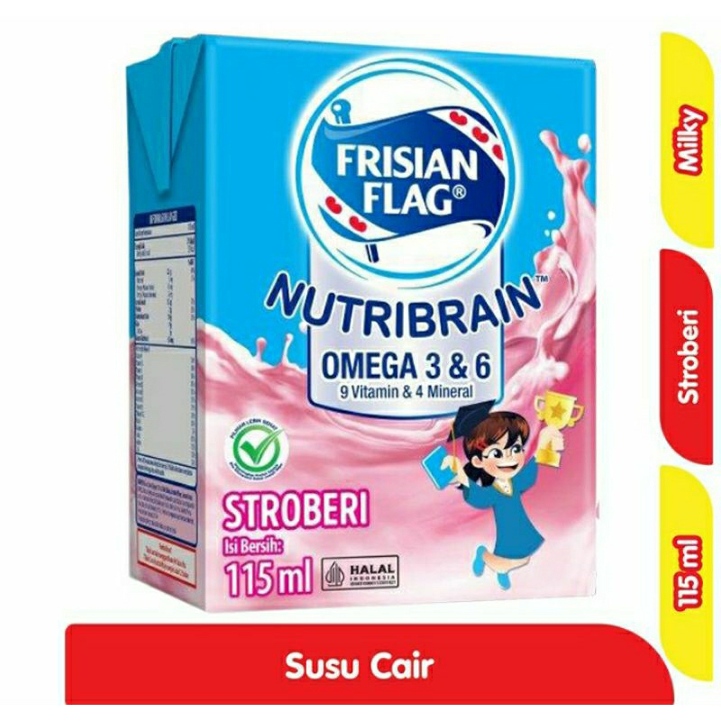 

FRISIAN FLAG Milky Susu UHT Stroberi 115 ml