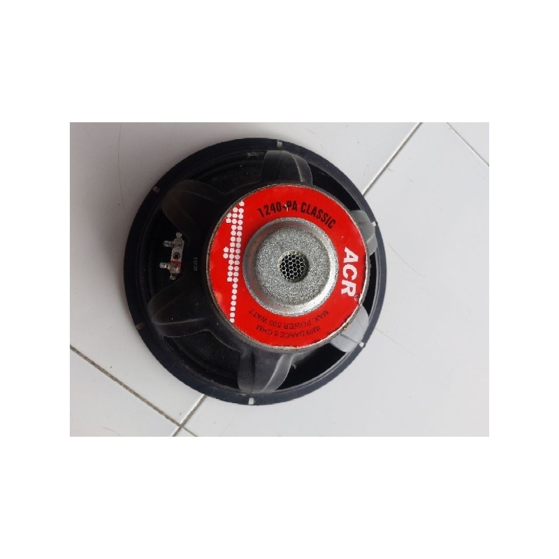 speaker 12 inch acr 1240 classic.spul ory  bekas.suara normal