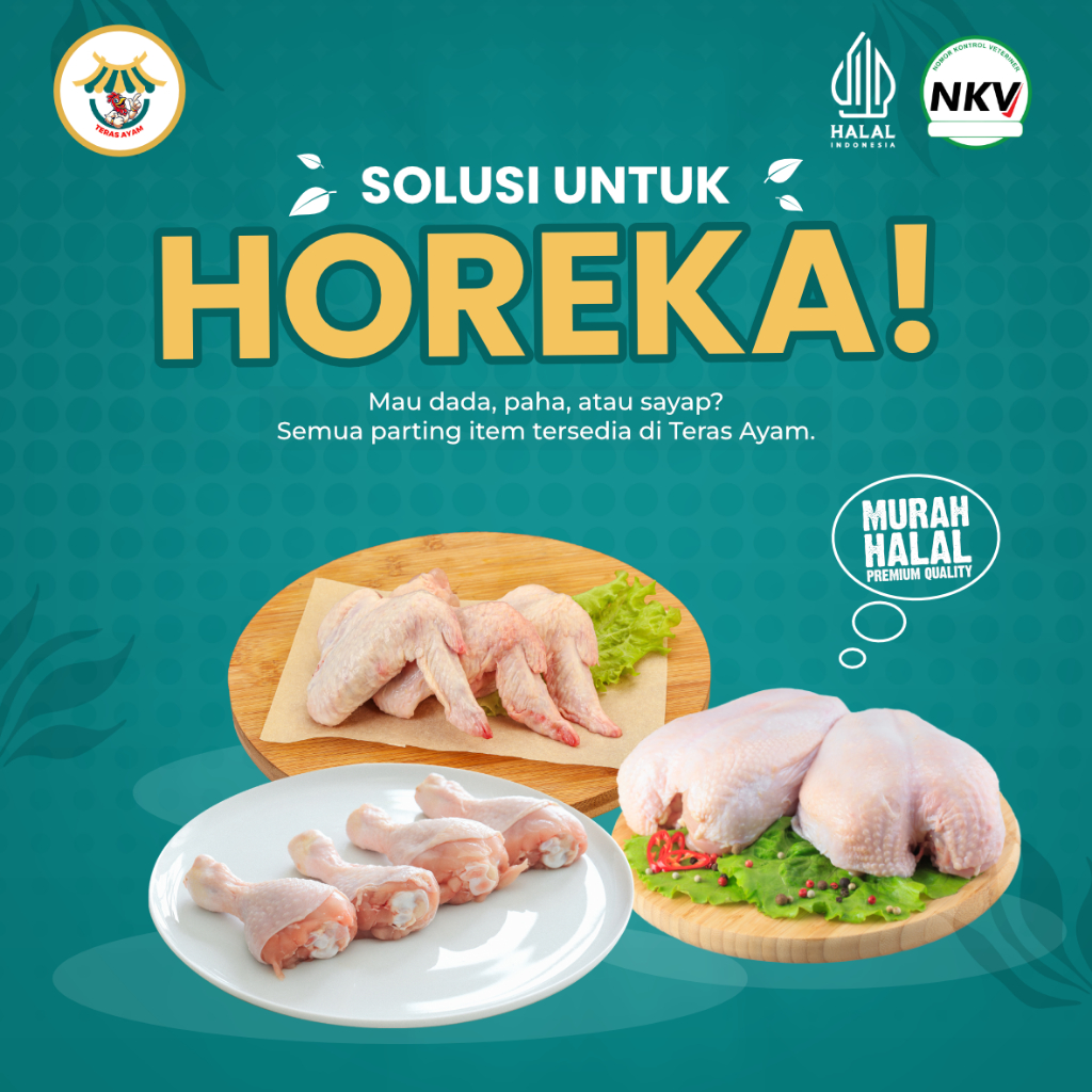 

RB Boneless Paha Ayam 500g dan 1kg Halal, Sehat, & Premium