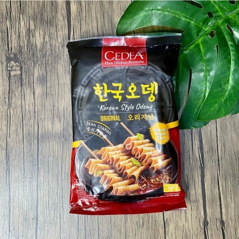 

cedea korean style odeng frozen / ikan olahan bermutu