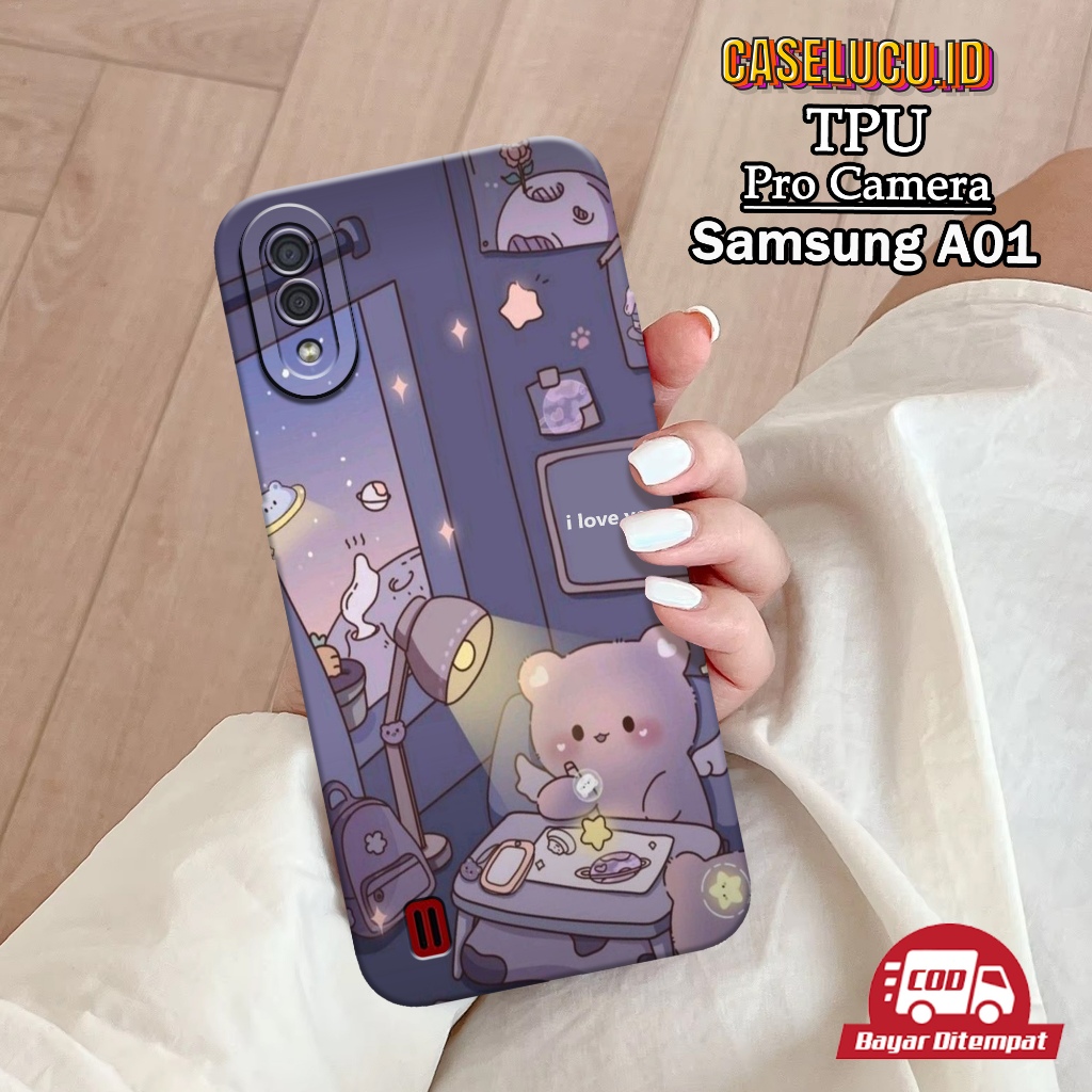 Casing Hp Samsung A01 Terbaru Fashion Case Kartun Case Hp Samsung A01 Soft Case Hp Samsung A01 Kesin