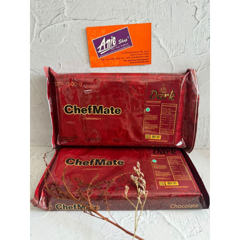 

chefmate dark compound 500gram/coklat batang chefmate/coklst cooking