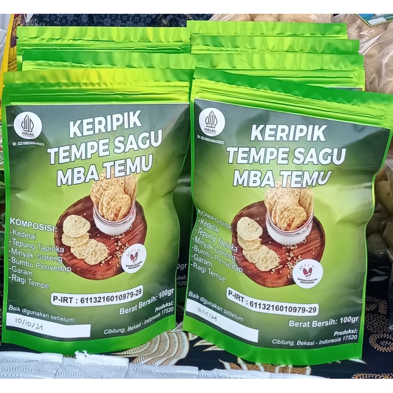 

Mba Temu Keripik Tempe Sagu 100 gram