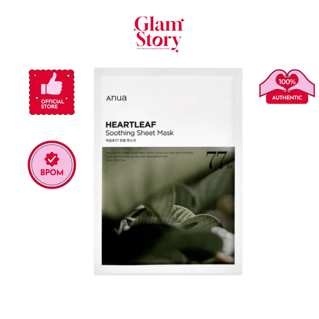 ANUA Heartleaf 77% Soothing Sheet Mask (1EA)