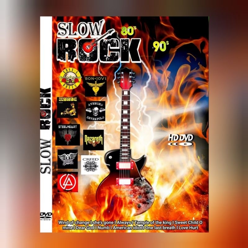 KASET DVD LAGU SLOW ROCK THE BEST TERLARIS - KASET MP3 MOBIL LAGU SLOW ROCK BARAT - KASET MP3 LAGU R