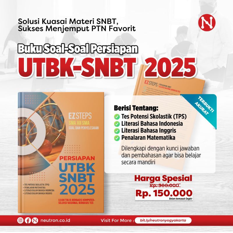 BUKU PERSIAPAN SNBT 2025 by Neutron