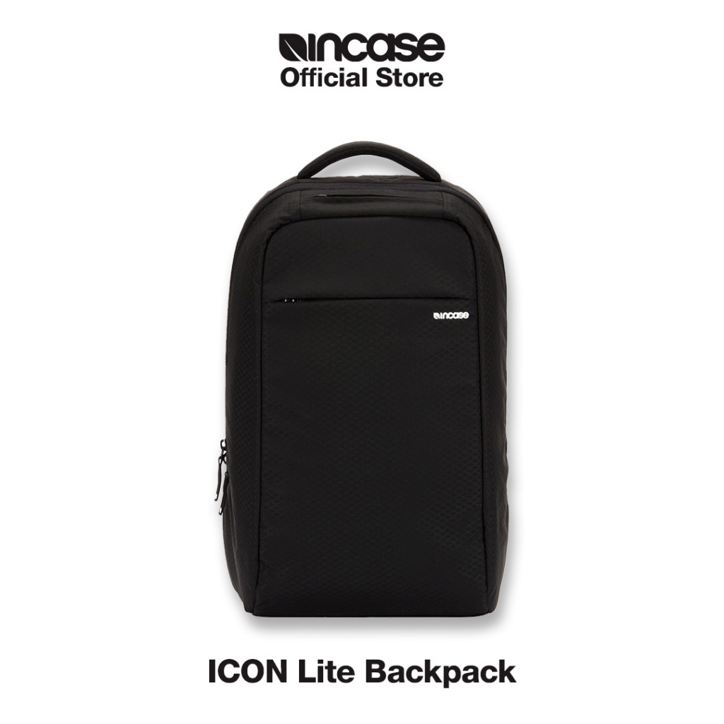 Incase Backpack Icon Lite Pack Diamond Ripstop - Black (INBP100390-BLK) Tas Ransel Pria | Tas Pria |