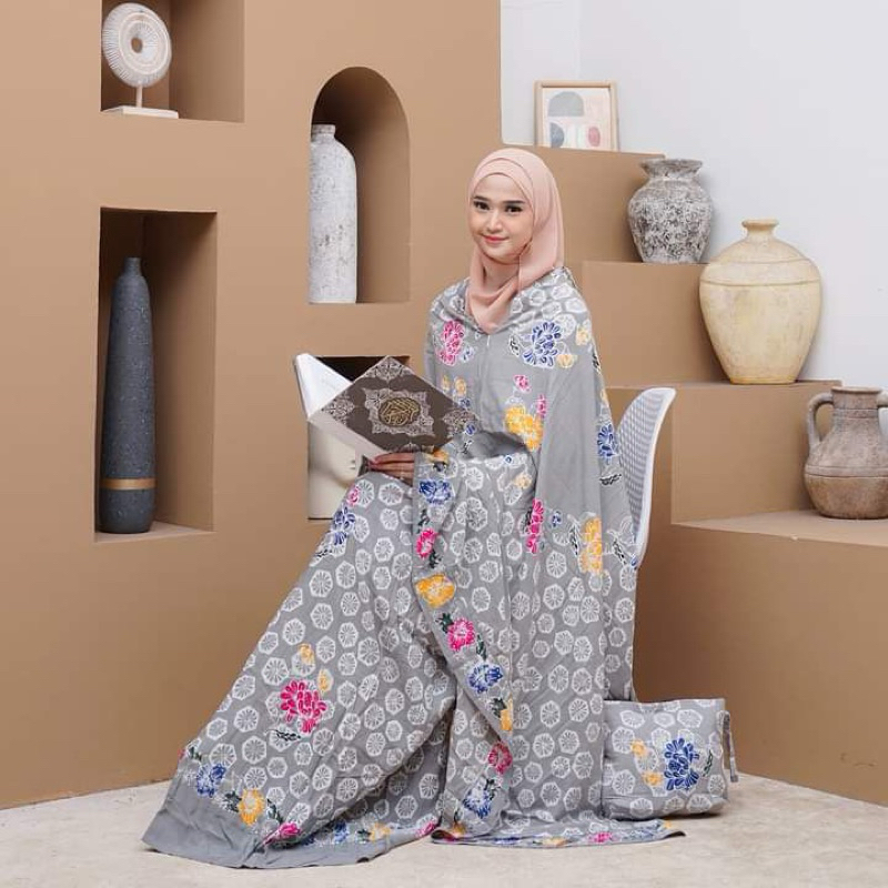 Mukena Dewasa / Mukena Batik Rayon / Mukena Bunga / Mukena 2in1