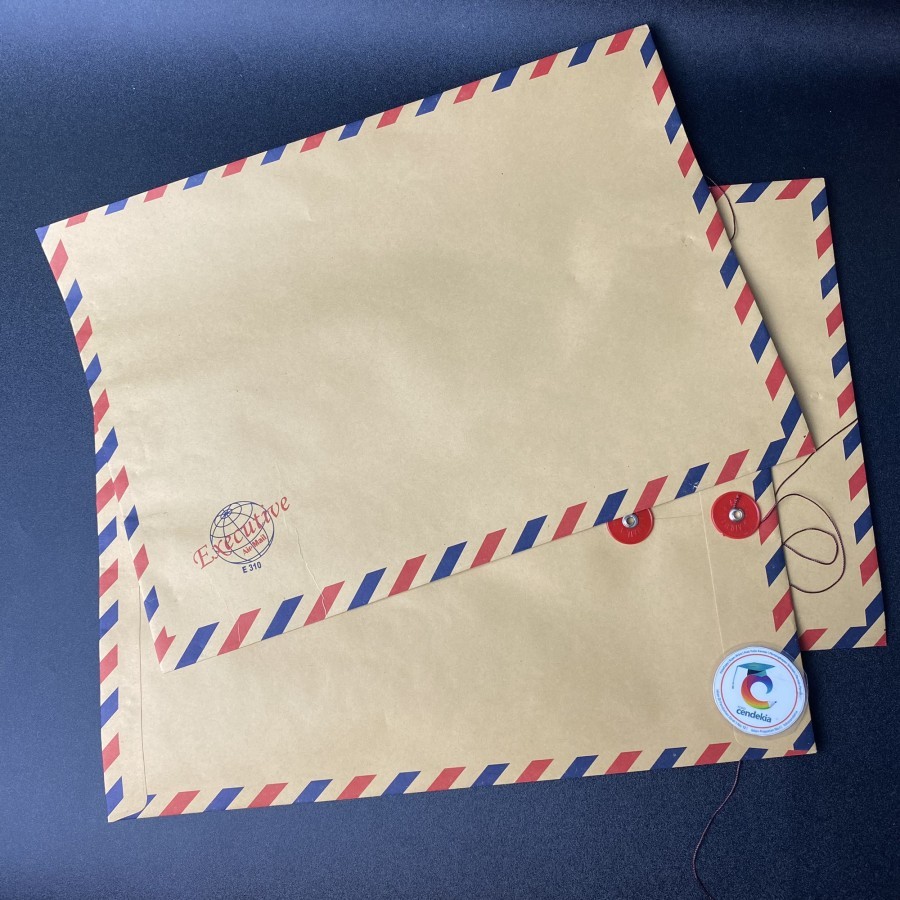 

Amplop Tali EXECUTIVE Air Mail E310 Pak (10pcs)