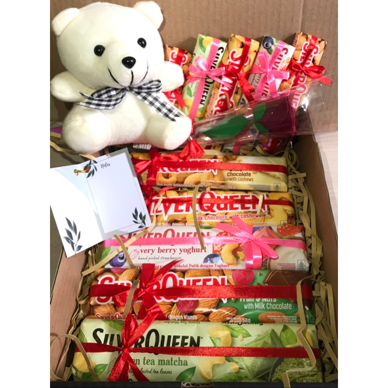

Hadiah Gift Box / Hampers Boneka Mini Bear / Kado Ulang Tahun / Valentine Dan Wisuda